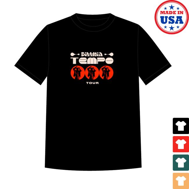 Billkin Official Store Merch Shop | Billkin Three Tempo Shirt New Billkin Tempo Tour Collection