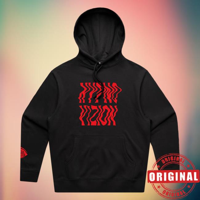 Rezz Shop Hypnovizion - Vortex Flocked Pullover Hoodie