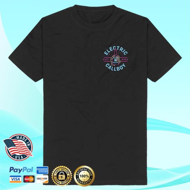 Official Electric Callboy Merch Electric Callboy UK Exclusive Cheers Shirt
