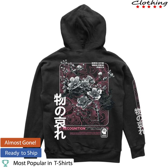 Official Dream Clothing Mono No Aware Sweatshirt Black Dreamclothinghq