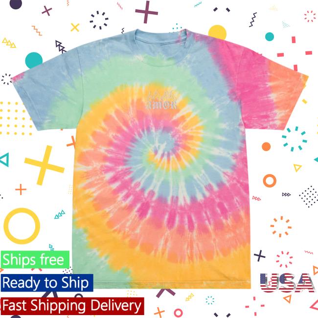 Yujin Clothing Amor Tie Dye Tees Sherbet Rainbow Tie-Dye
