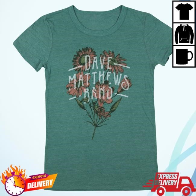 Official Dave Matthews Band Merch Store DMB Ladies Green Top Shirt