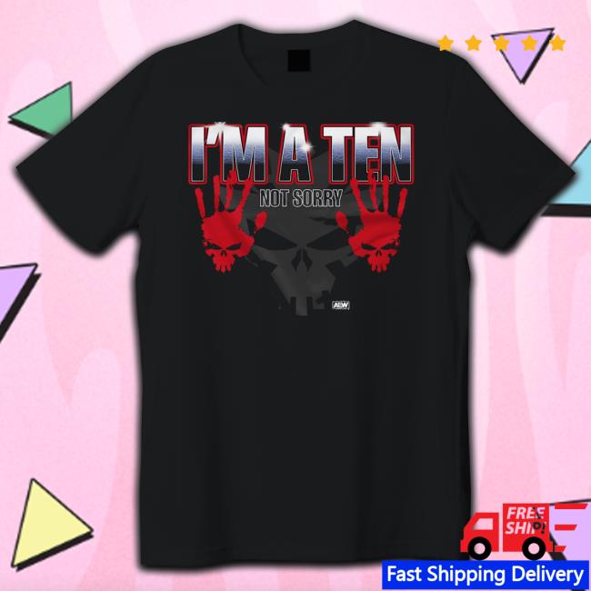 Shop Aew Shawn Spears Not Sorry Shirt
