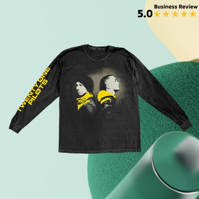 Back 2 Back Long Sleeve T Shirt for Men & Women Twenty One Pilots Official Shop Merch