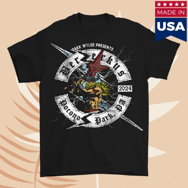 Berzerkus 2024 Shirt Black Label Society Shop