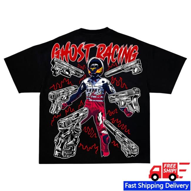 Official Ghost Racing Apparel Ghost Racing Red Pill Ghost Tee - Black