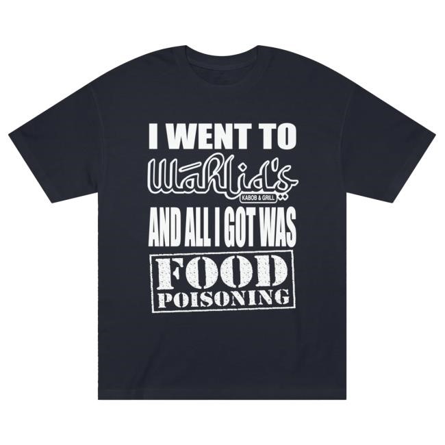 Official Wahlid Clothing Food Poisoning Tees