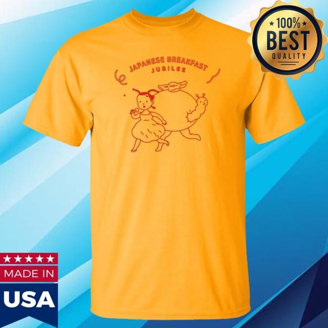 Official Japanese Breakfast Merch Store Japanese Breakfast Running Girl - Gold Tees JapaneseBreakfast