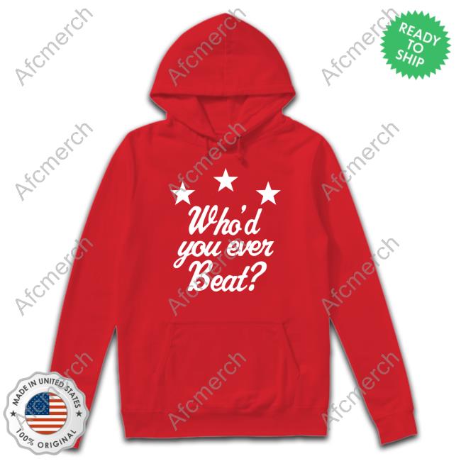 Official Collar And Elbow Who'd You Ever Beat T Shirt