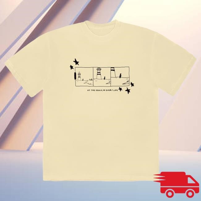Official Complex Merch Store Gigi Perez Lighthouse Panel Yellow Tshirt