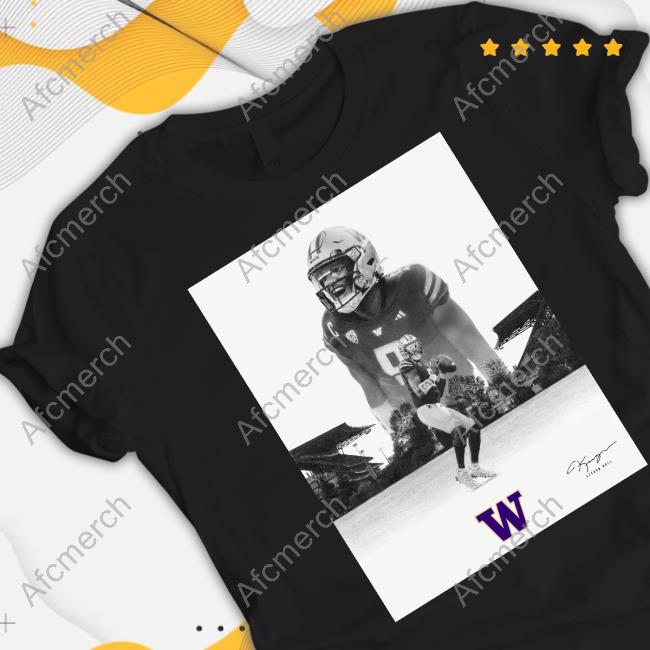 Michael Penix Jr Washington Huskies Keegan Hall New Shirt