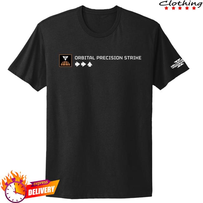 Play Station Gear Helldivers II Orbital Strike Tee Shirt