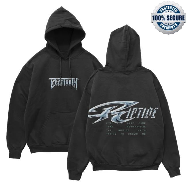 Official Beartooth Merch Beartooth Chrome Riptide Hoody