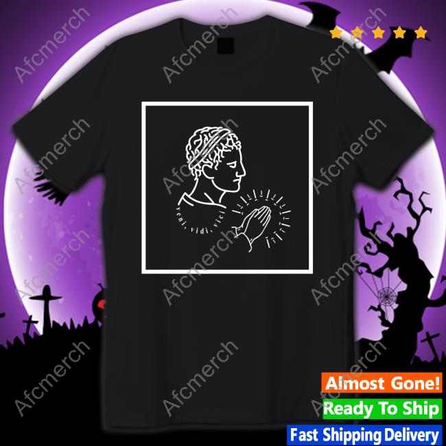 Official Daily Roman Updates Veni Vidi Vici Ancient Roman Quote Tee Shirt