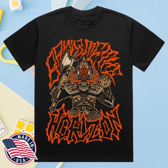 Official Bring Me The Horizon Merch Store Warrior Black Shirt BMTH