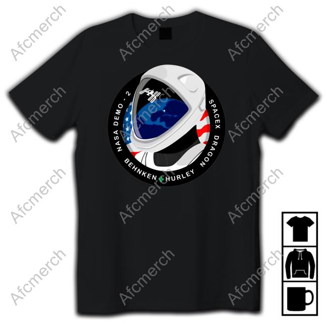 Tesla Synopsis SpaceX Dragon Behken And Hurley Nasa Demo Shirts