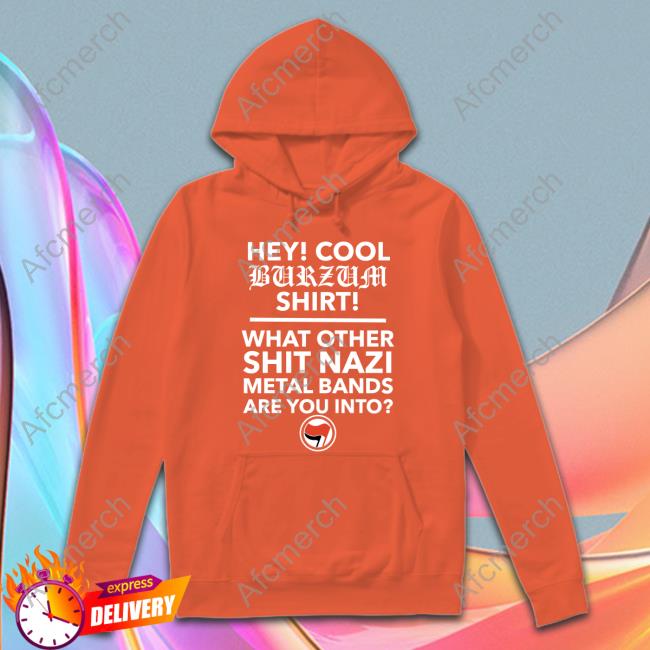 Official Hey Cool Burzum Shirt Hardcore