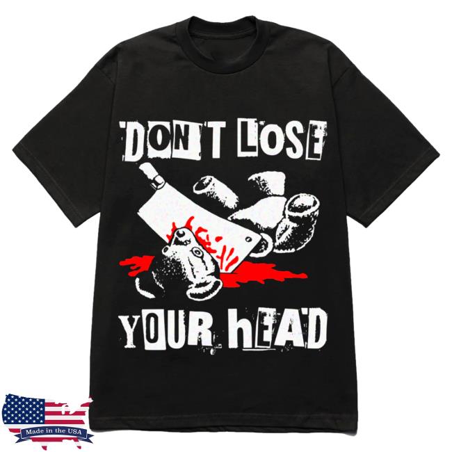 Official Misery Worldwide Head Loss Graphic Print Black Tee
