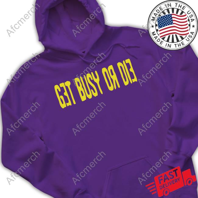 Official Snot Merch Get Busy Or Die Tee
