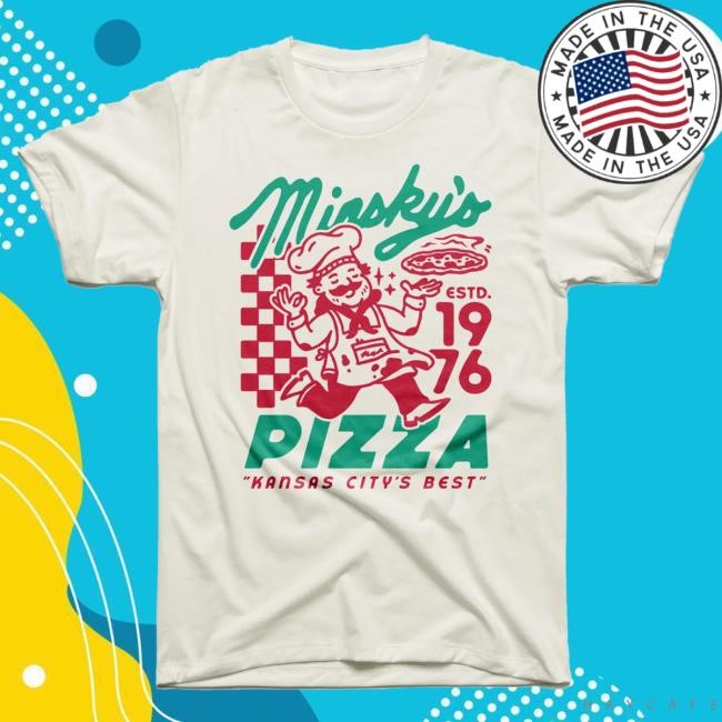Charliehustle Minsky's Pizza Tee Tee Shirt Charliehustle Minsky's Pizza Tee Shirt