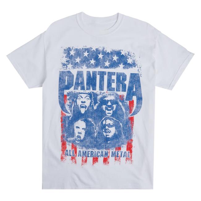 Official Pantera Merch Store Shop Pantera All American Metal Tees