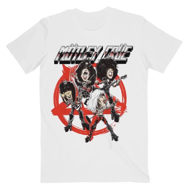 Official Motley Crue Merch Store Mötley Crüe Live Band T Shirt