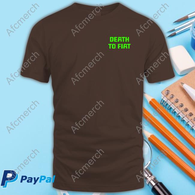 Official Mcshane Death To Fiat Tee