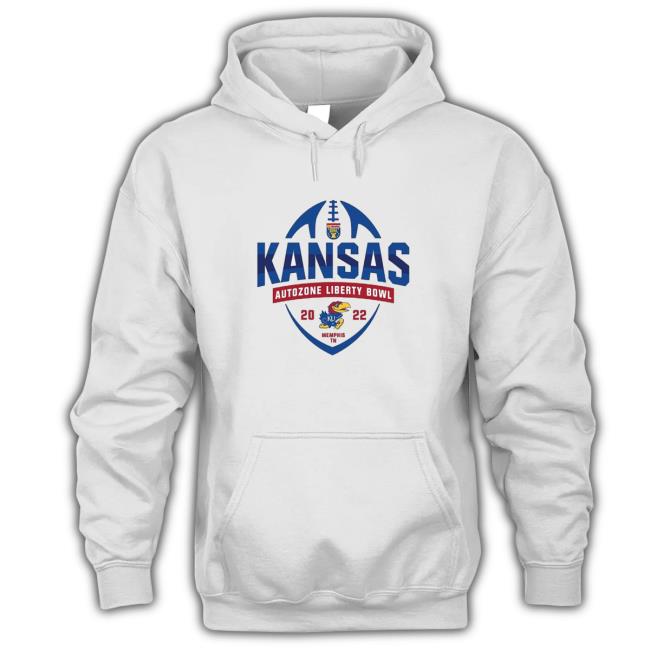 Official 2022 Kansas Football Liberty Bowl Bound Long Sleeve T Shirt