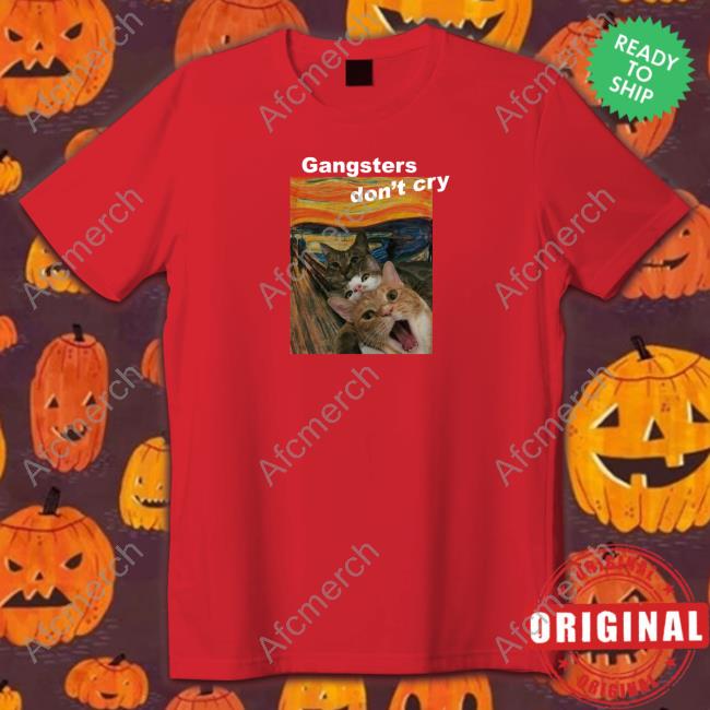 Christian Yu Gangsters Don't Cry Cat Tee