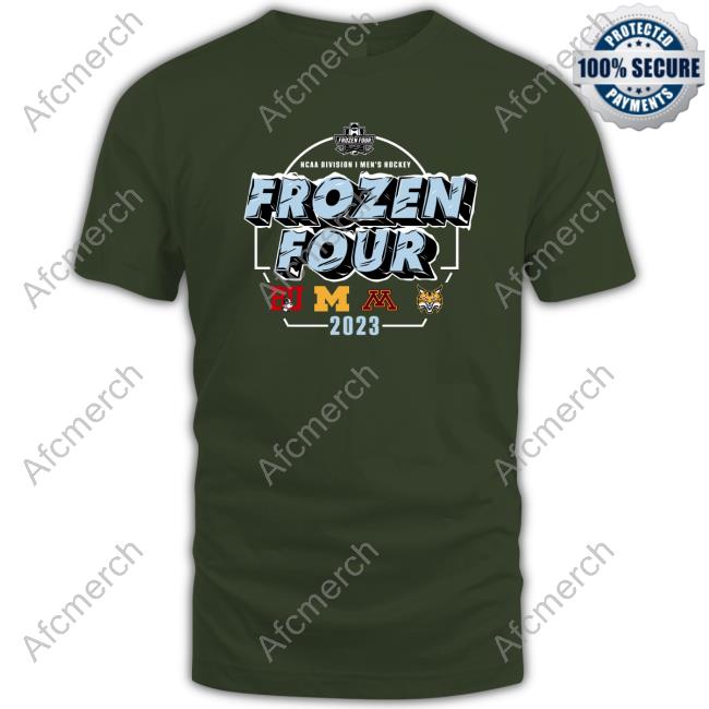 Fanatics 2023 NCAA Frozen Four Ice Hockey Shirts
