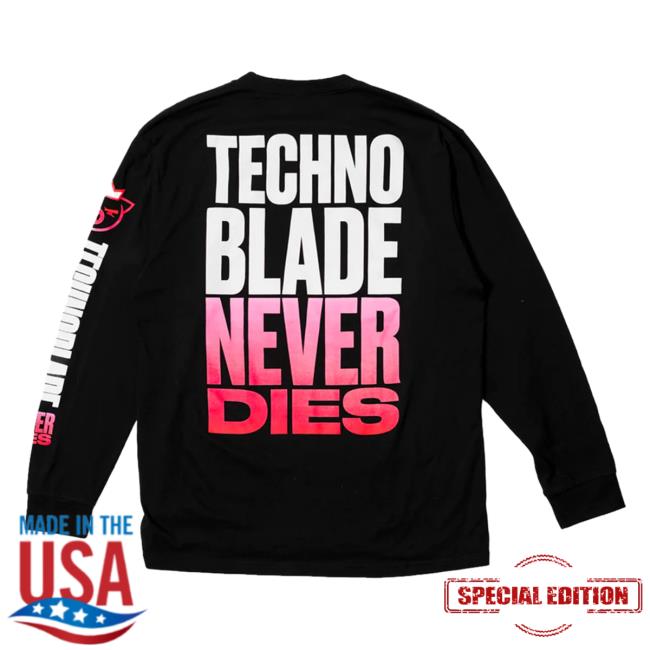 Official Technoblade Merch Store Shop Technoblade Never Dies Long-Sleeve