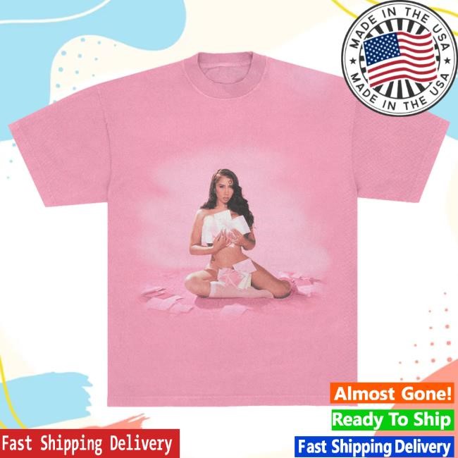 Official Kali Uchis Merch Sincerely, Tour Pink Date Back Shirt