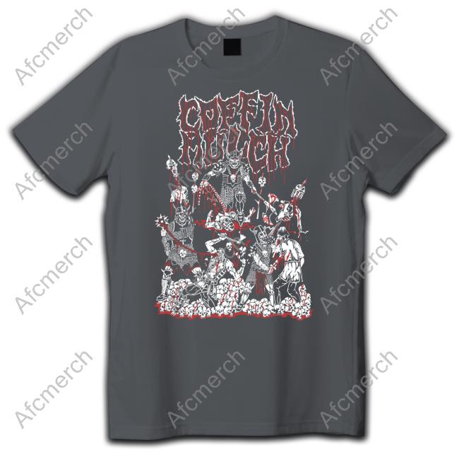 Official Night Shift Merch Coffin Mulch Into The Blood T-Shirt