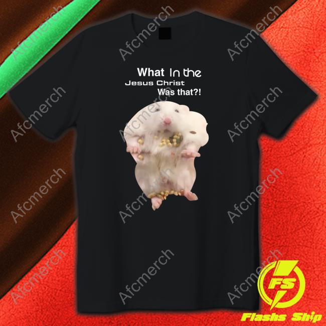 Ashi Hamster Jesus Christ T-Shirt