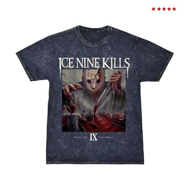 Ice Nine Kills Doomed & Dyed S/S Tee Ice Nine Kills Merch Shop