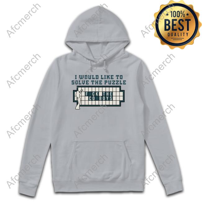 Solve The Puzzle Fuck The Cowboys Crewneck Sweatshirt