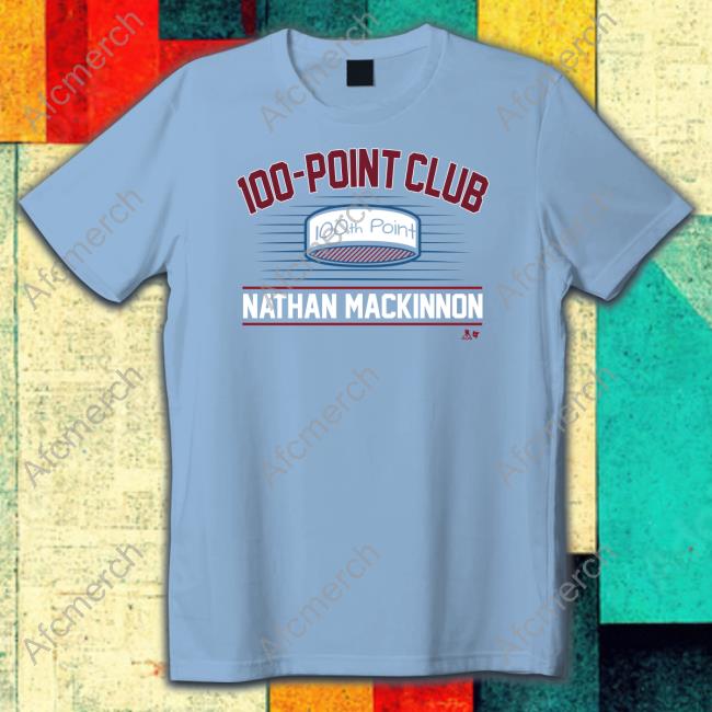 Nathan Mackinnon 100-Point Club Shirt