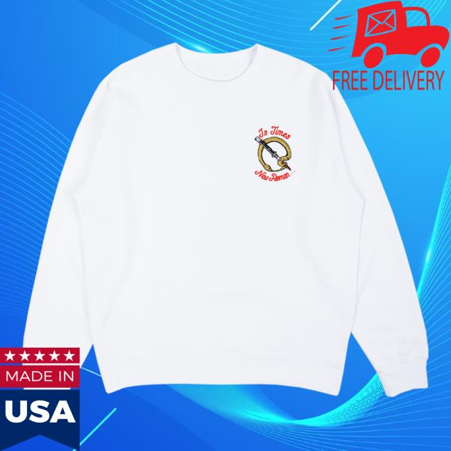 Queens Of The Stone Age Merch In Times New Roman Sweater