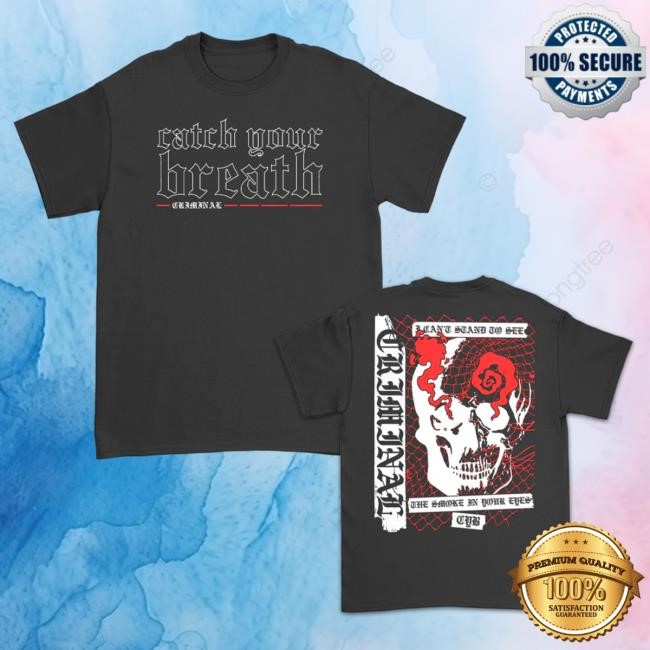 Catch Your Breath Criminal Top Shirt (Black)