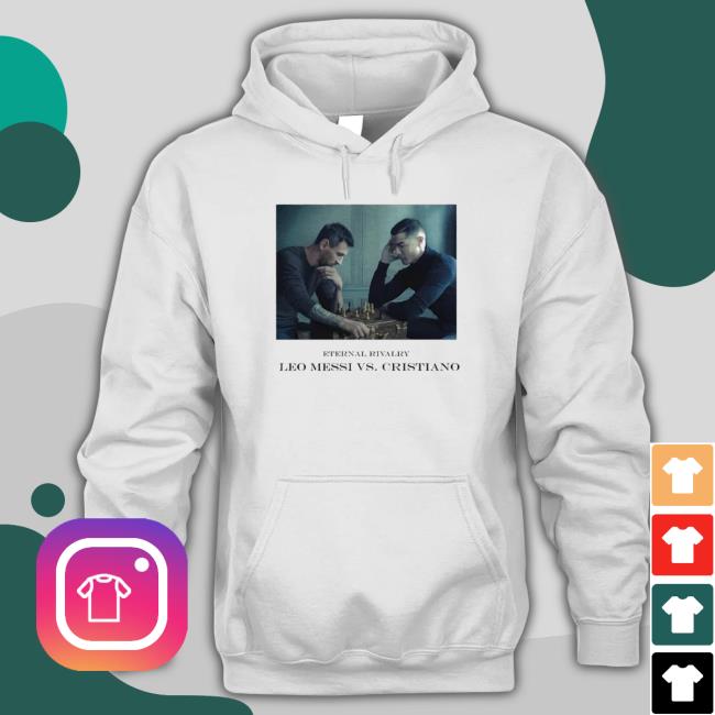 Lionel Messi and Cristiano Ronaldo Eternal Rivalry Tee Shirts