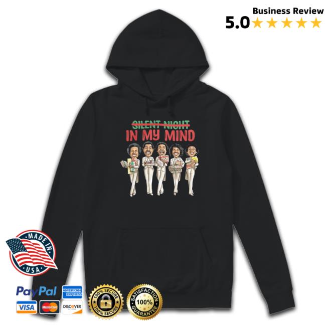 Dr. Kanisha L. Hall Silent Night In My Mind Christmas T-Shirt