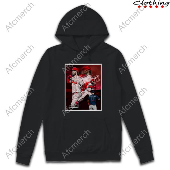 Official Game Ov3r If Looks Could Kill Bryce Harper T-Shirt