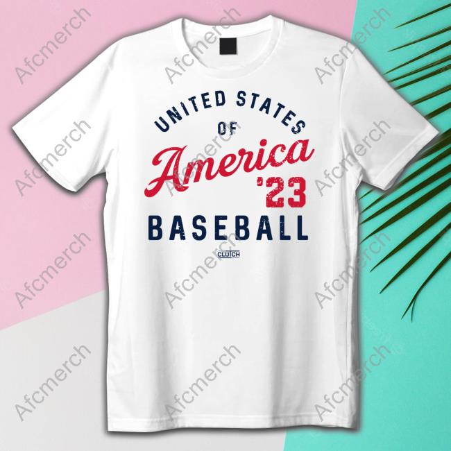 United States Of America Baseball Shirt