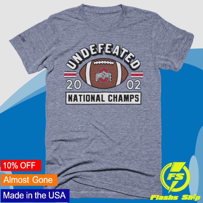 Young Stown Clothing Ohio State 2002 National Champs T-Shirt