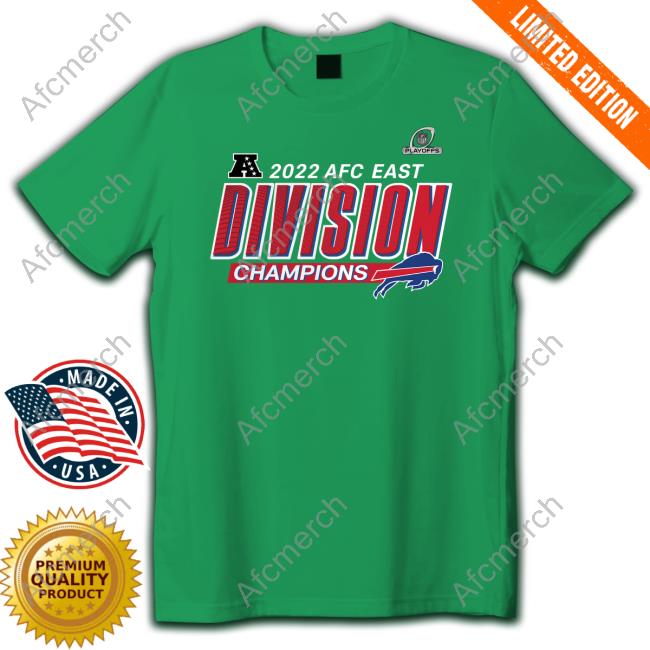 2022 Afc East Division Champions Hoodie Official Buffalo Bills NFL 2022 Afc East Division Champions Shirt