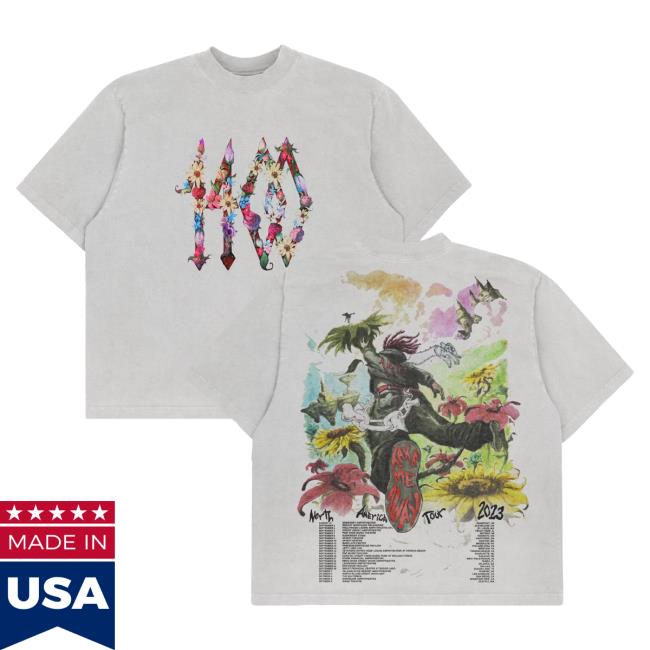 Official 1400 Club Trippie Redd Merch Store Trippie Redd Take Me Away Flower Tee Trippie Redd Apparel Clothing Shop TrippieRedd 1400Club