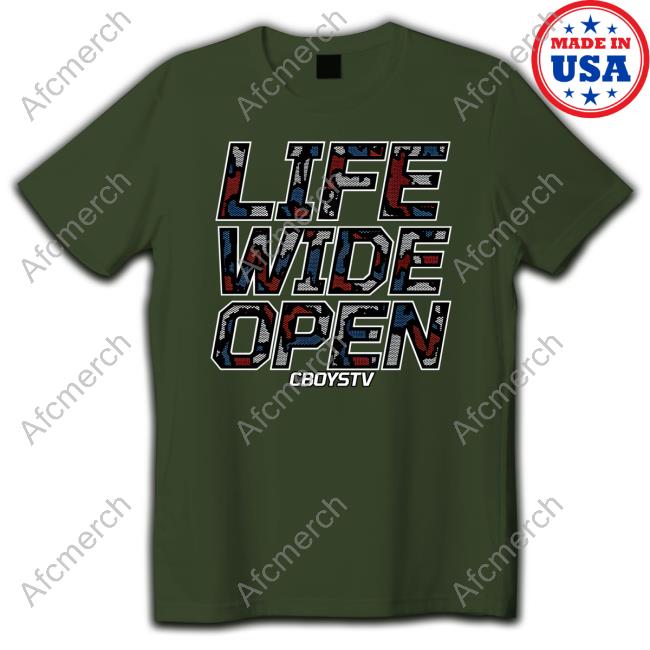 Life Wide Open Rwb Digi-Camo Tee