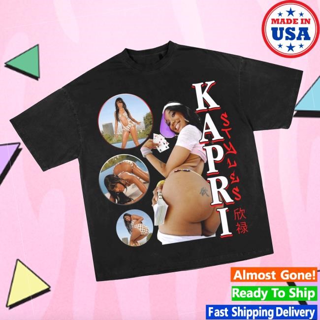 “Kapri Styles" Bootleg Short Sleeve Tee Official Bob's Liquor Merch Store Bob's Liquor Clothing Shop