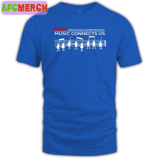 Threatening Music Notation Music Connects Us Edition Limited Tee Shirt ThreatNotation