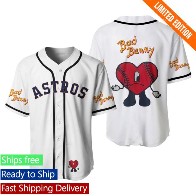 Official BadBunny Pr Clothing Merch Store Bad Bunny Baseball Jersey Hot Shirt BadbunnyPr Shop